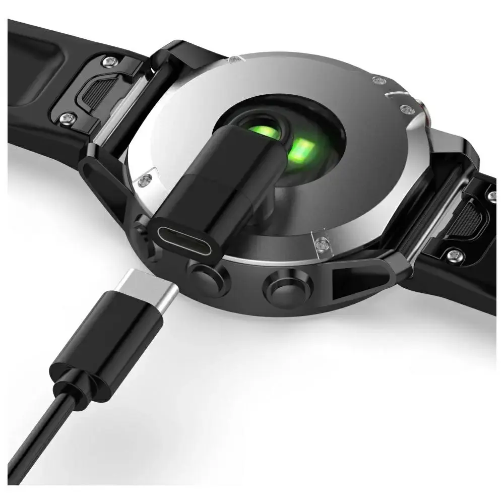 MajesticLine magnētiskais lādētājs priekš Garmin pulksteņiem | melns