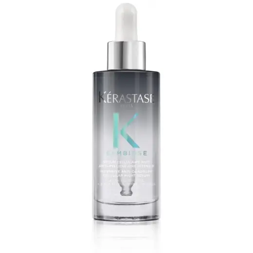 Kérastase Symbiose Intensive Anti-Dandruff Cellular Night Serum, for Sensitive Scalp Prone to Dandruff, 90ml