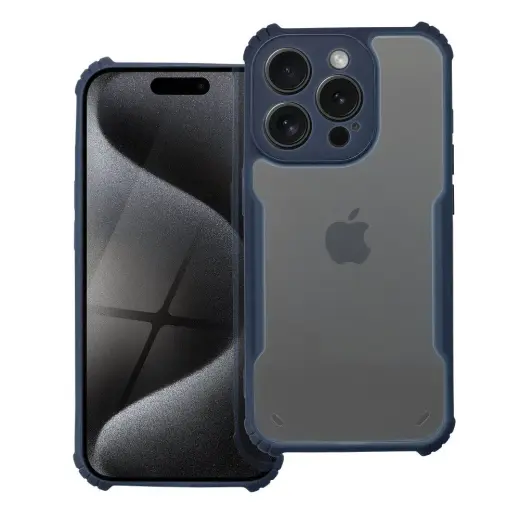 Anti-Drop phone case for iPhone 16 Pro Max navy