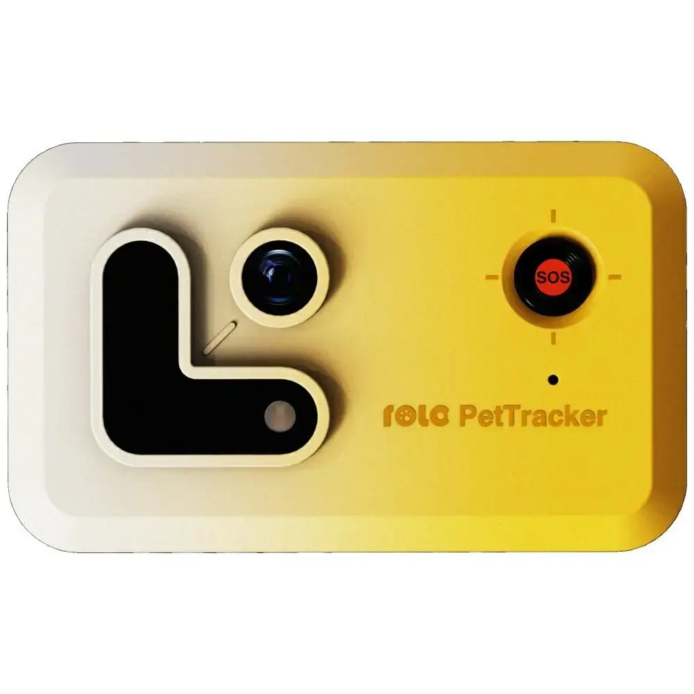 Tracker GPS ENABOT for dog or cat  yellow