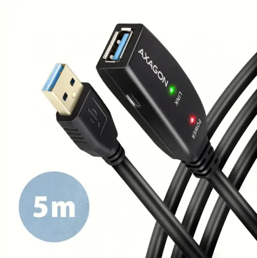AXAGON ADR-305 USB 3.0 A-M -> A-F act. 5m cabl
