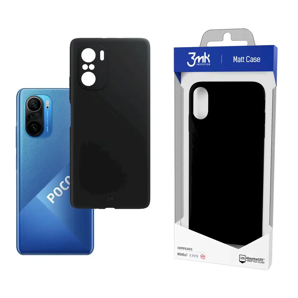 Xiaomi POCO F3 5G - 3mk Matt Case black