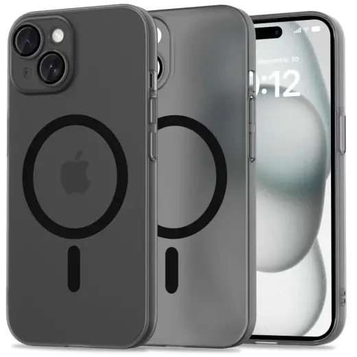 TECH-PROTECT MAGSLIM MAGSAFE IPHONE 15 MATTE|BLACK