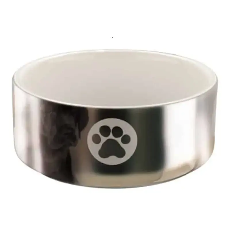 Bļoda dzīvniekiem, keramika - Trixie Ceramic bowl with motif, 1.5 l/ø 19 cm,