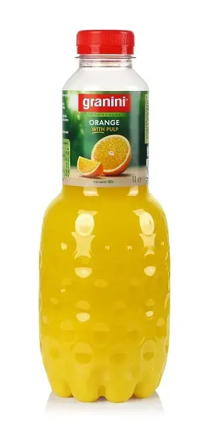 Sula GRANINI Apelsīnu ar augļu gab. 100%, 1 l
