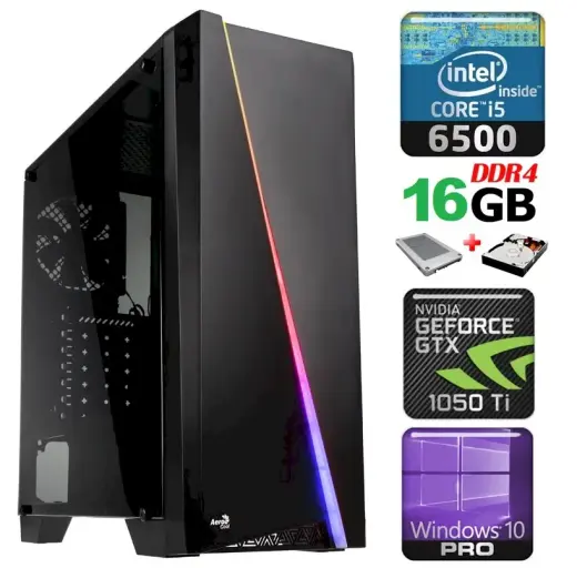 ITS i5-6500 16GB 240SSD+2TB GTX1050Ti 4GB WIN10Pro [refurbished]