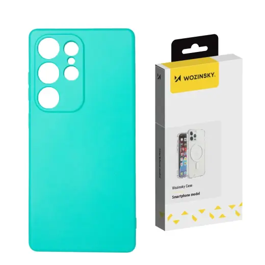 Wozinsky Silicone Case for Samsung Galaxy S25 Ultra – Mint