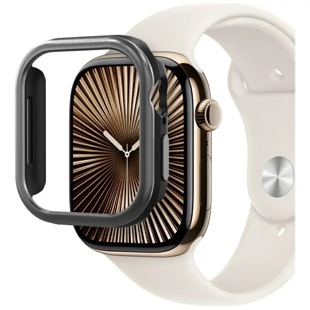 Etui Araree Amy do Apple Watch 10 42mm    gun metal