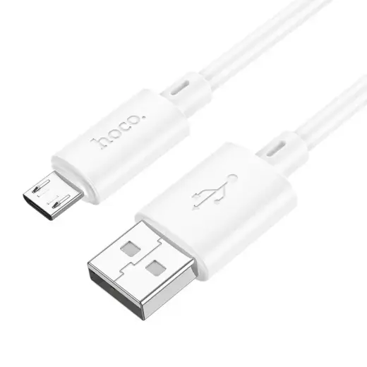 Hoco X88 провод для передачи данных и зарядки | USB-A на Micro USB | 12W | 2m | белый
