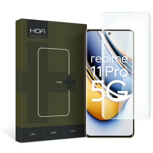 HOFI UV GLASS PRO+ REALME 11 PRO 5G | 11 PRO+ PLUS 5G CLEAR TEMPERED GLASS