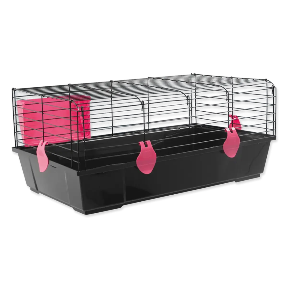 Cage : Placek Cage Matej black, accessories red, 80*46*35cm