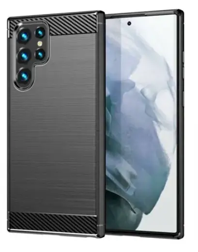 Fusion trust silikona aizsargapvalks Samsung S908 Galaxy S22 Ultra melns