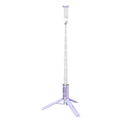 Baseus Traveler Bluetooth Tripod Selfie Stick (purple)