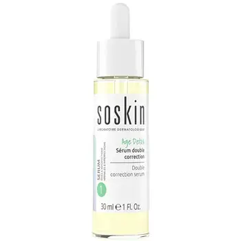 Soskin Paris Age Detox Double Correction Serum - mature skin 30ml