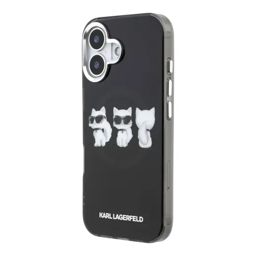 Karl Lagerfeld IML Choupette Trio Watercolor чехол с поддержкой MagSafe для телефона iPhone 17