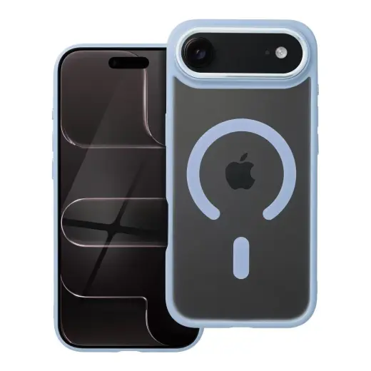 Matte Mag Cover maciņš ar MagSafe atbalstu telefonam iPhone 17 Air zils