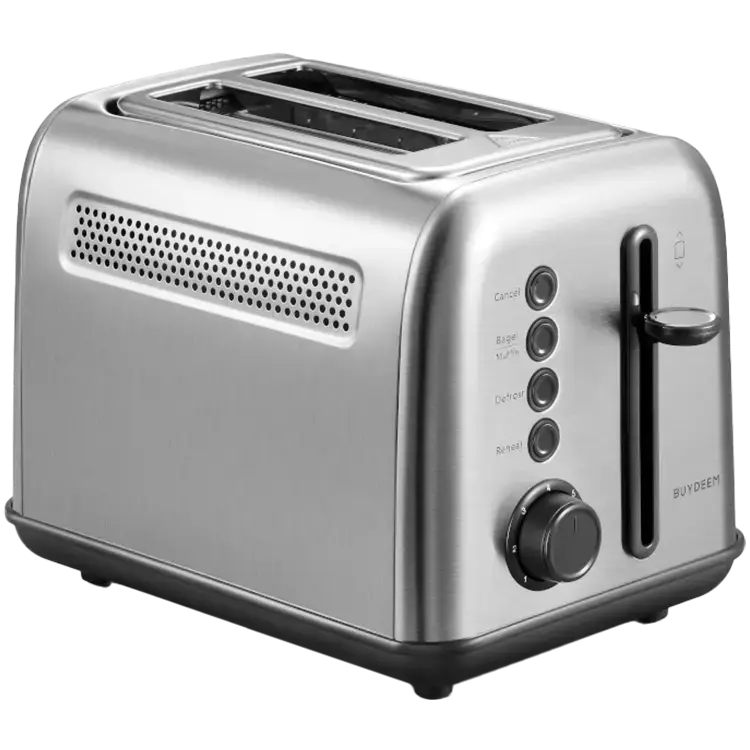 BUYDEEM 2 Slice Toaster, model DT620E, color Stainless Steel, EU