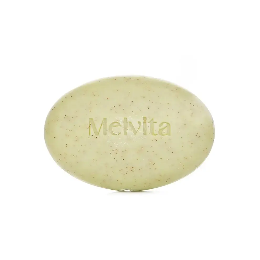 Melvita L'or Végétal Organic Exfoliating Smoothing Soap