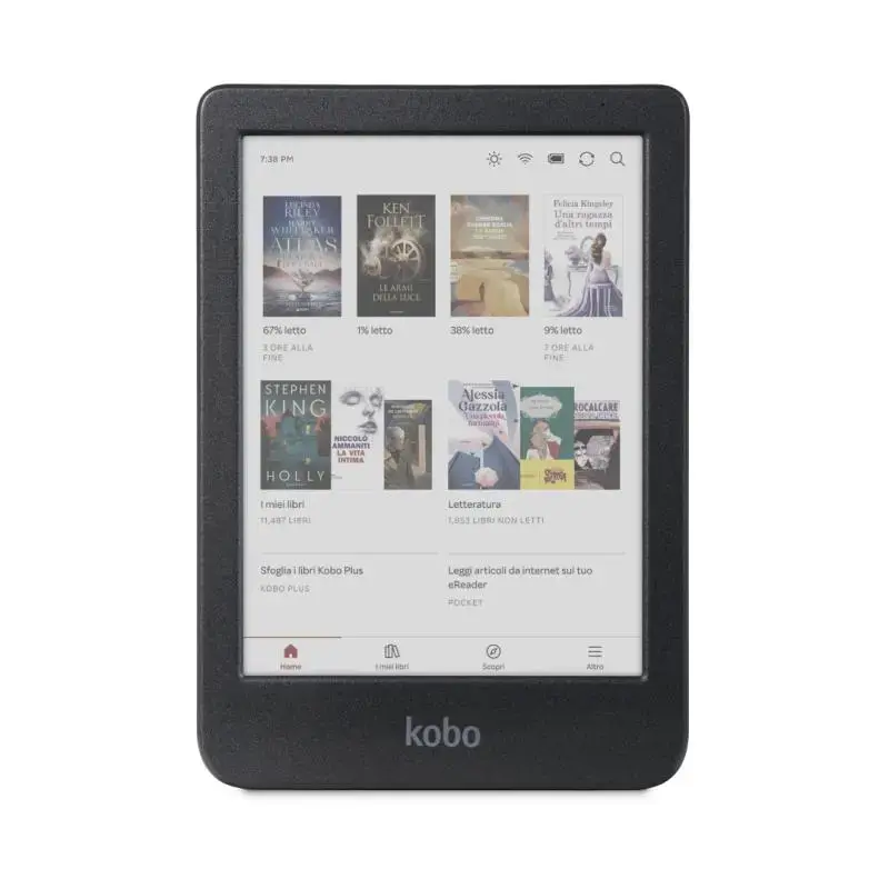 Kobo eBook-Reader eBookReader Clara Colour black Schwarz (N367-KU-BK-K-CK) (N367KUBKKCK)