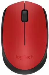 Logitech mouse M171 - red black