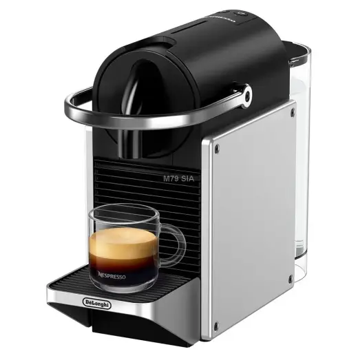 DeLonghi Coffeemachine Nespresso EN127 S DelonghiS Delonghi S silver black (0132193834)