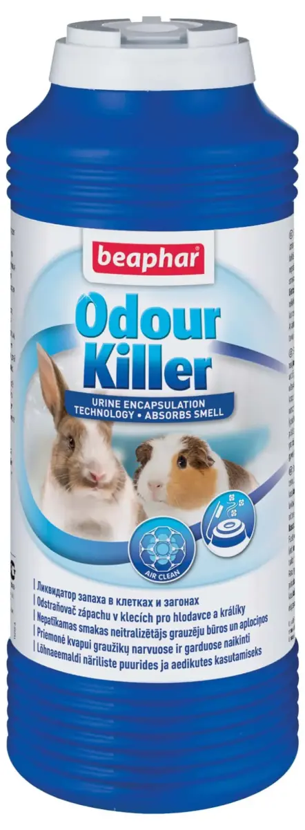 Dezodorants grauzēju tualetei, būriem : Beaphar Oudour Killer Small animal, 600 g