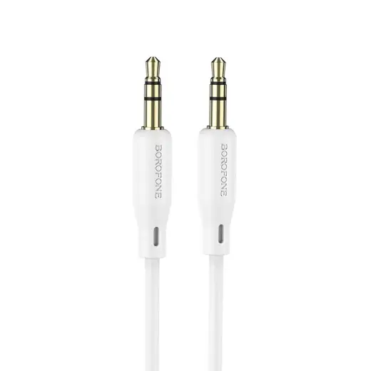Borofone Cable BL18 - jack 3,5mm to jack 3,5mm - 1 metr white