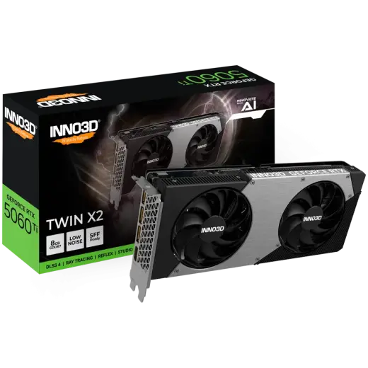 INNO3D GeForce RTX 5060 Ti Twin X2 8GB GDDR7 128-bit 1x HDMI 3x DP