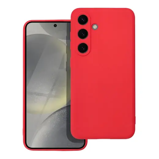 Soft maciņš telefonam Samsung Galaxy S24 sarkans