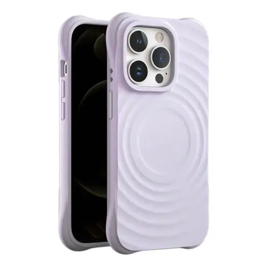 Circle Mag phone case with MagSafe support for iPhone 16 Plus purple