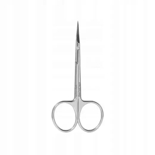 Staleks Expert 51 Type 3 Professional Cuticle Scissors with Hook - Curved Tip Cuticle Scissors