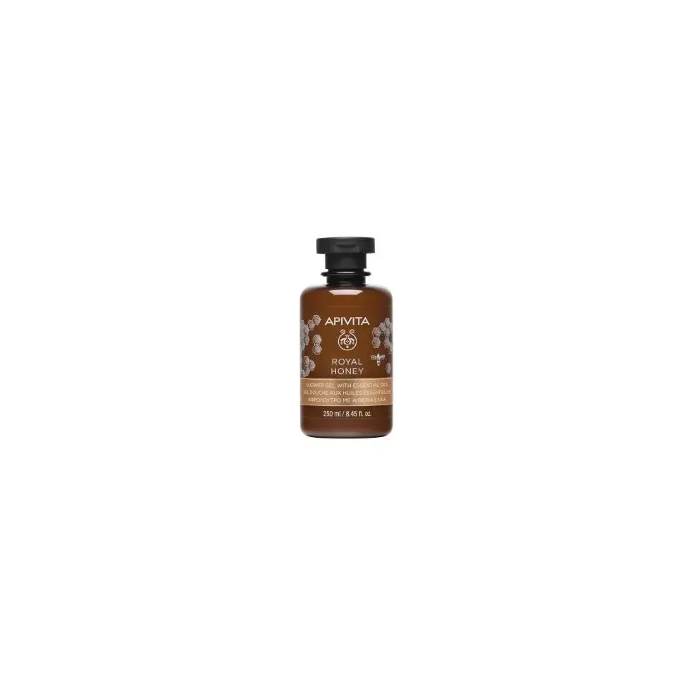 Apivita Royal Honey Shower Gel with Essential Oils 250 Ml