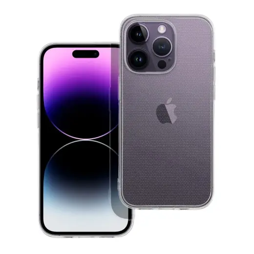 CLEAR 2 mm phone case for iPhone 14 Pro transparent