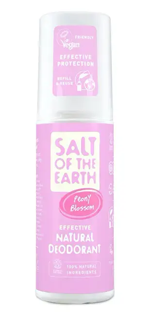 Salt of the Earth Peony Blossom Natural Deodorant Spray 100ml