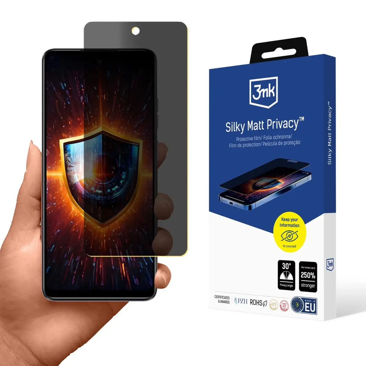 Motorola Moto E14 - 3mk Silky Matt Privacy
