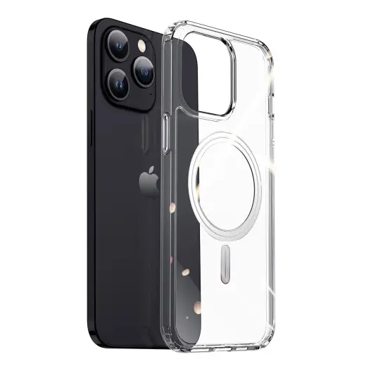iPhone 15 Pro Case with MagSafe Dux Ducis Clin - Transparent