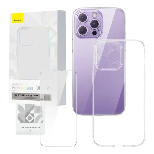 Baseus Corning aizsargstikls telefonam iPhone 14 Pro Max