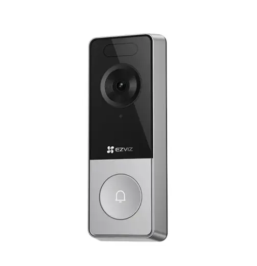 Wireless outdoor doorbell Wi-Fi 6 2.4GHz, 5MP, rechargable 9600 mAh