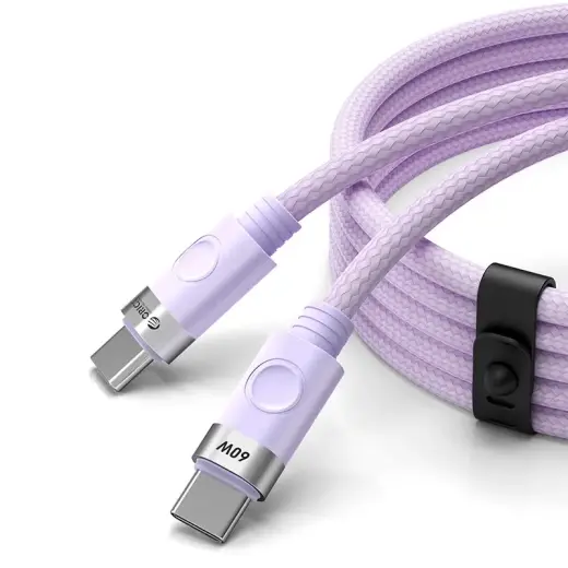 Orico CDX data transfer and charging cable | USB-C to USB-C | 60W | 1m | purple