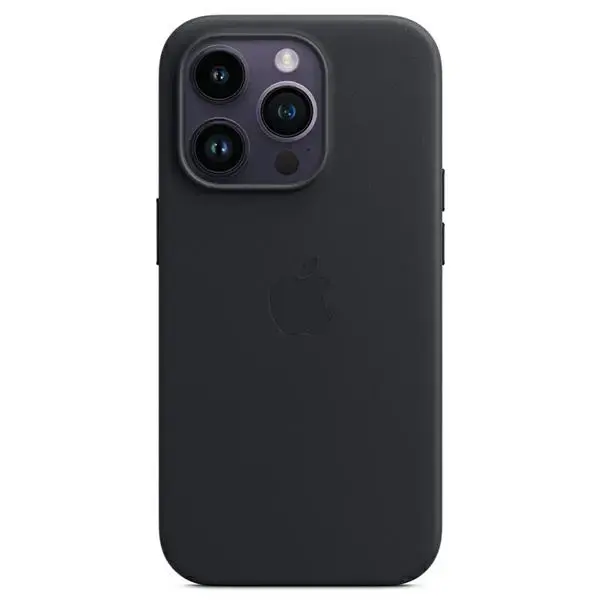 Etui Apple MPPM3ZM|A iPhone 14 Pro Max 6,7" czarny|midnight Leather Case MagSafe