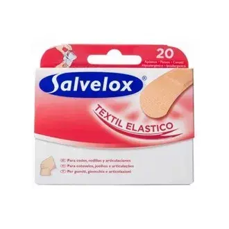 SALVELOX Cloth Adhesive Bandages, 20 Units
