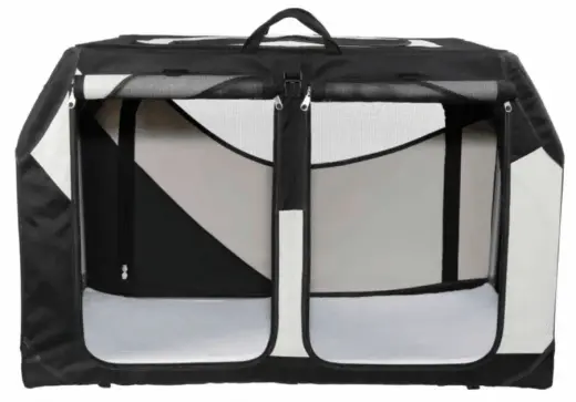 Saliekamais telts dzīvniekiem: Trixie "SP" Vario Double transport box, S: 91 × 60 × 61|57 cm
