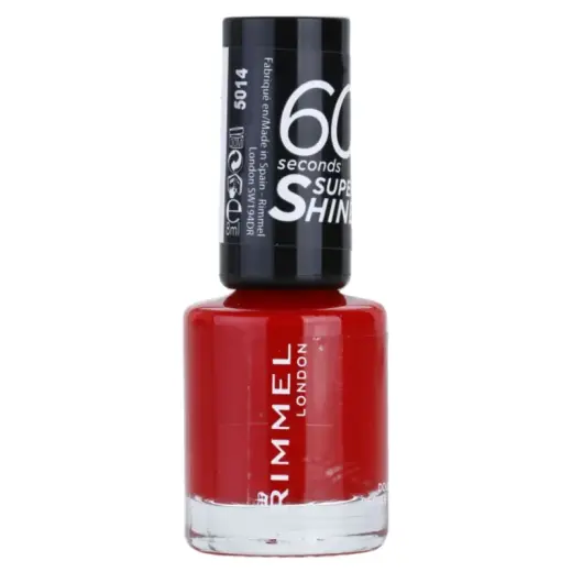 Debenhams 60 Seconds Super Shine Nail Polish in Double Decker Red
