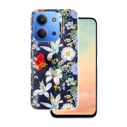 Glow Glam case for Xiaomi Redmi 15C 4G EU / 15C 5G EU (173.16 x 81.06 x 8.2 mm) blue