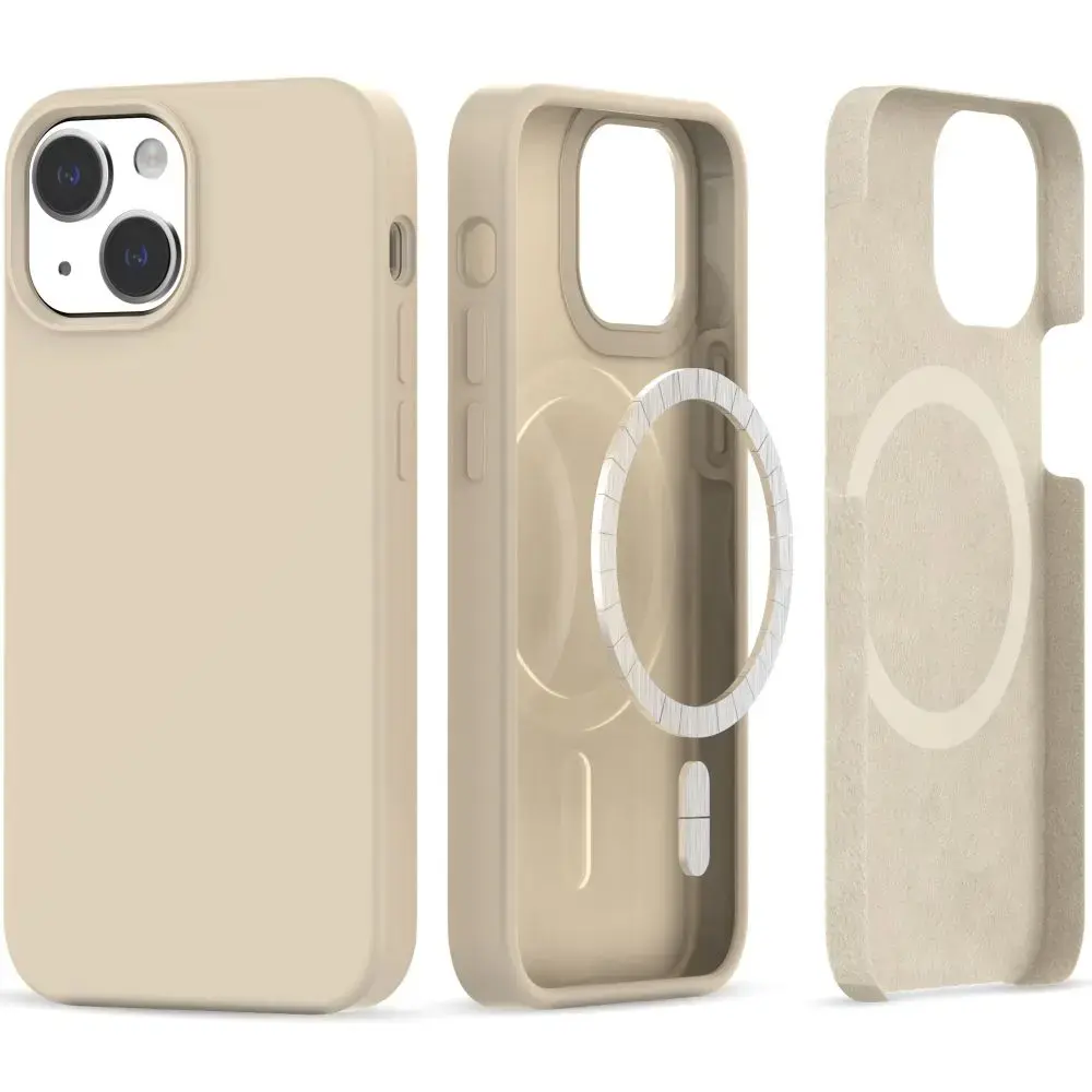 TECH-PROTECT SILICONE MAGSAFE IPHONE 13 | 14 BEIGE