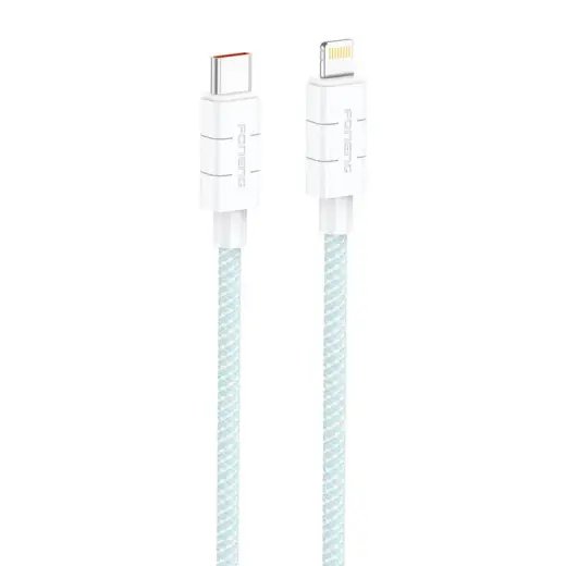 Foneng XS02 PD27W USB-C to Lightning cable, 1.2m (blue)