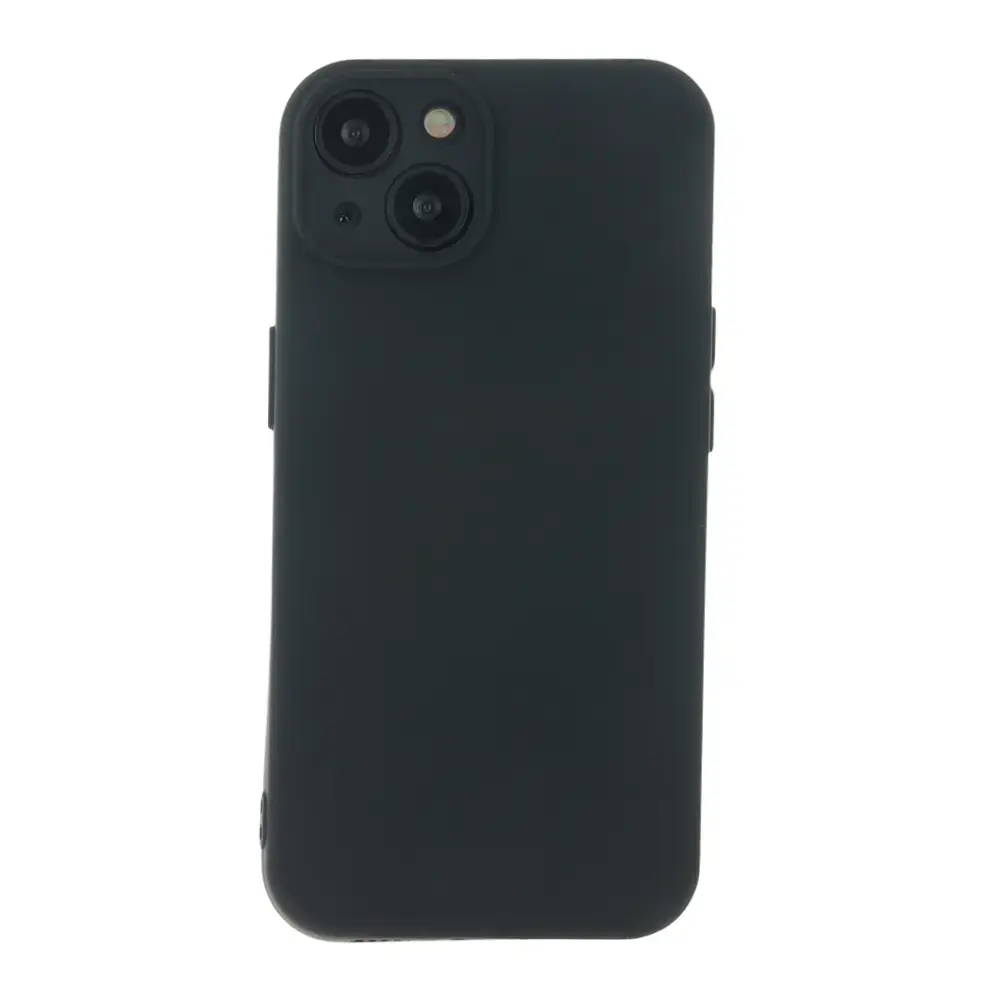 Fusion Silicon silikona aizsargapvalks Apple iPhone 15 Pro melns