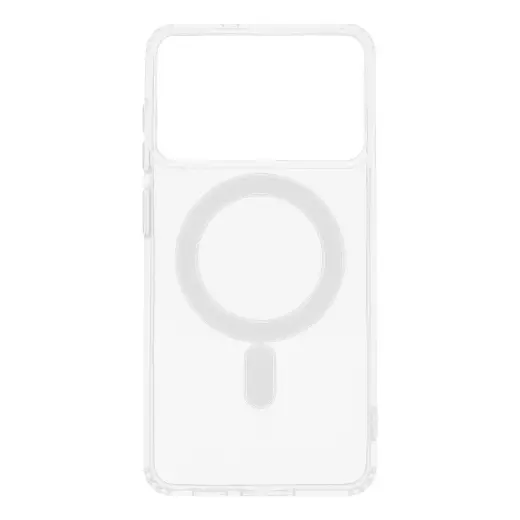 Case for Samsung S26 EDGE Clear Mag Cover (MID) compatible with MagSafe transparent