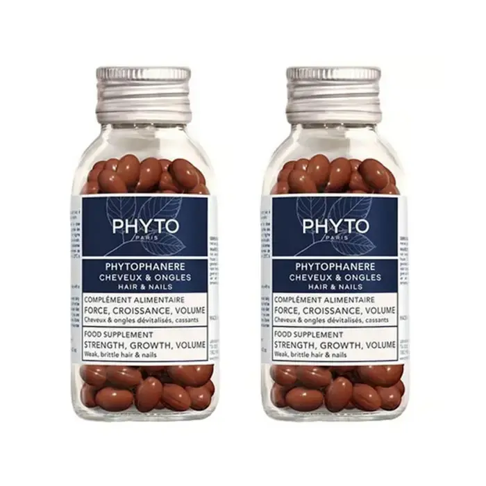 Phyto Paris Phytophanére Hair And Nails 2x120 Capsules