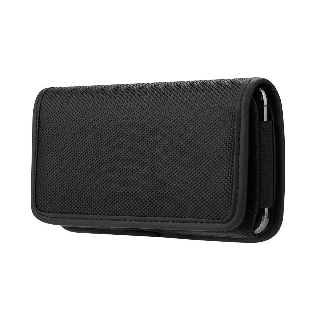 Horizontal universal case OXFORD model 4 for IPHONE 13 PRO MAX / SAMSUNG S21 Ultra / XIAOMI 12 Ultra black